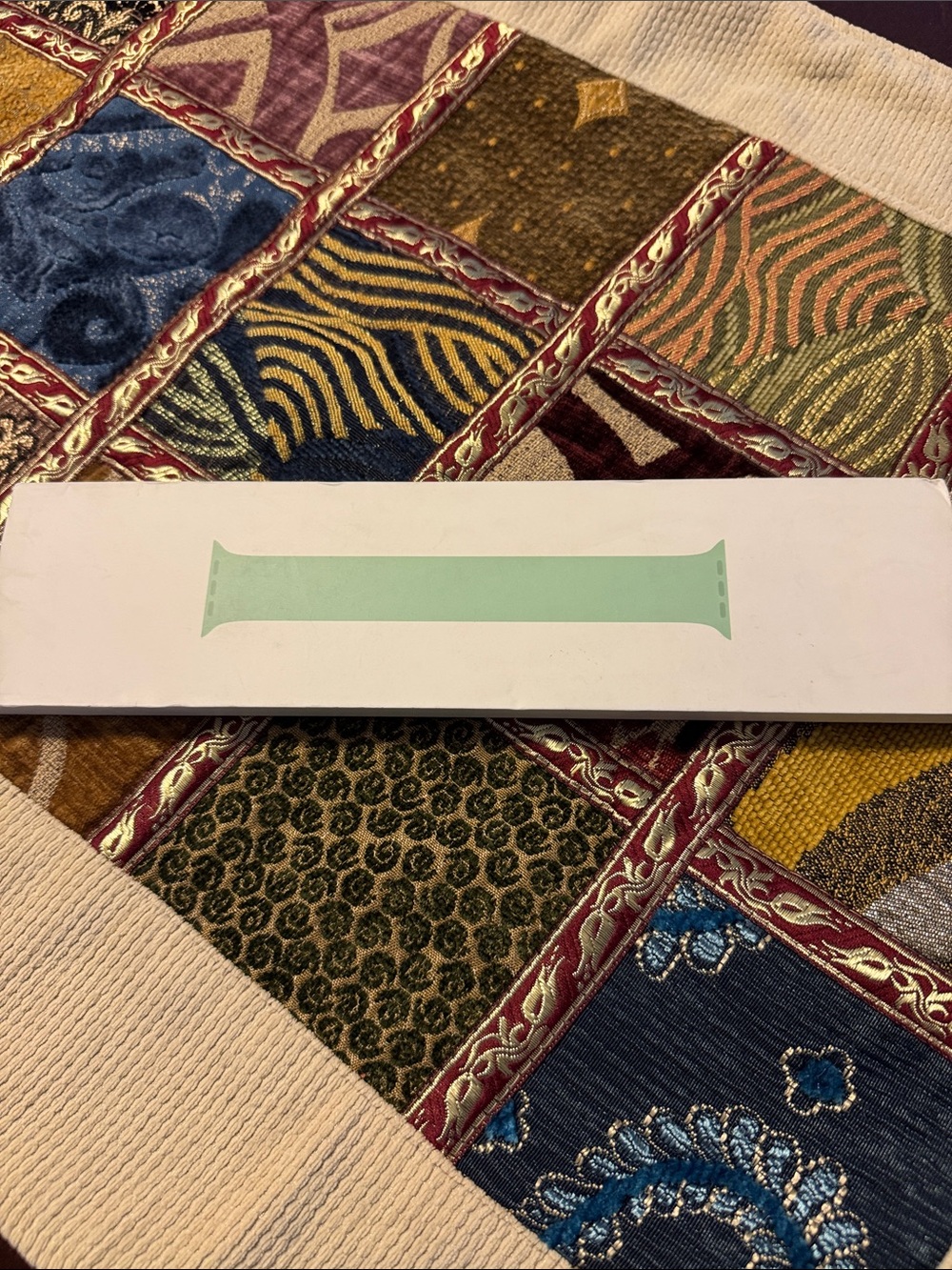 NIB Apple Solo Loop Silicone Watch Band - Pistachio